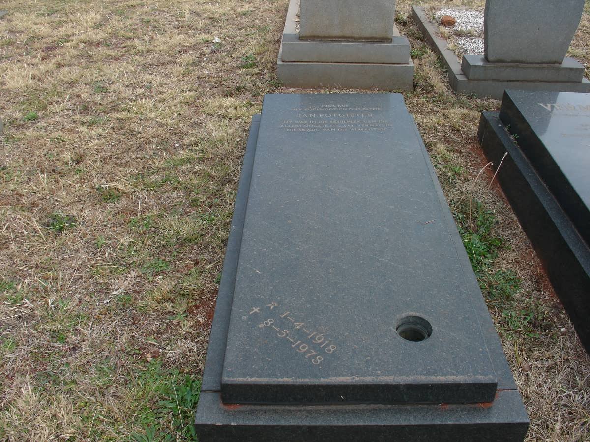 POTGIETER Jan 1918-1978