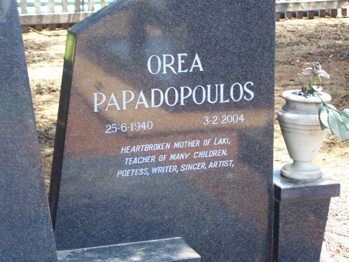 POPADOPOULOS Orea 1940-2004