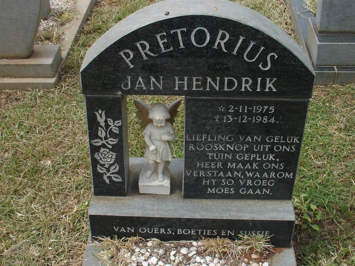 PRETORIUS Jan Hendrik 1975-1984