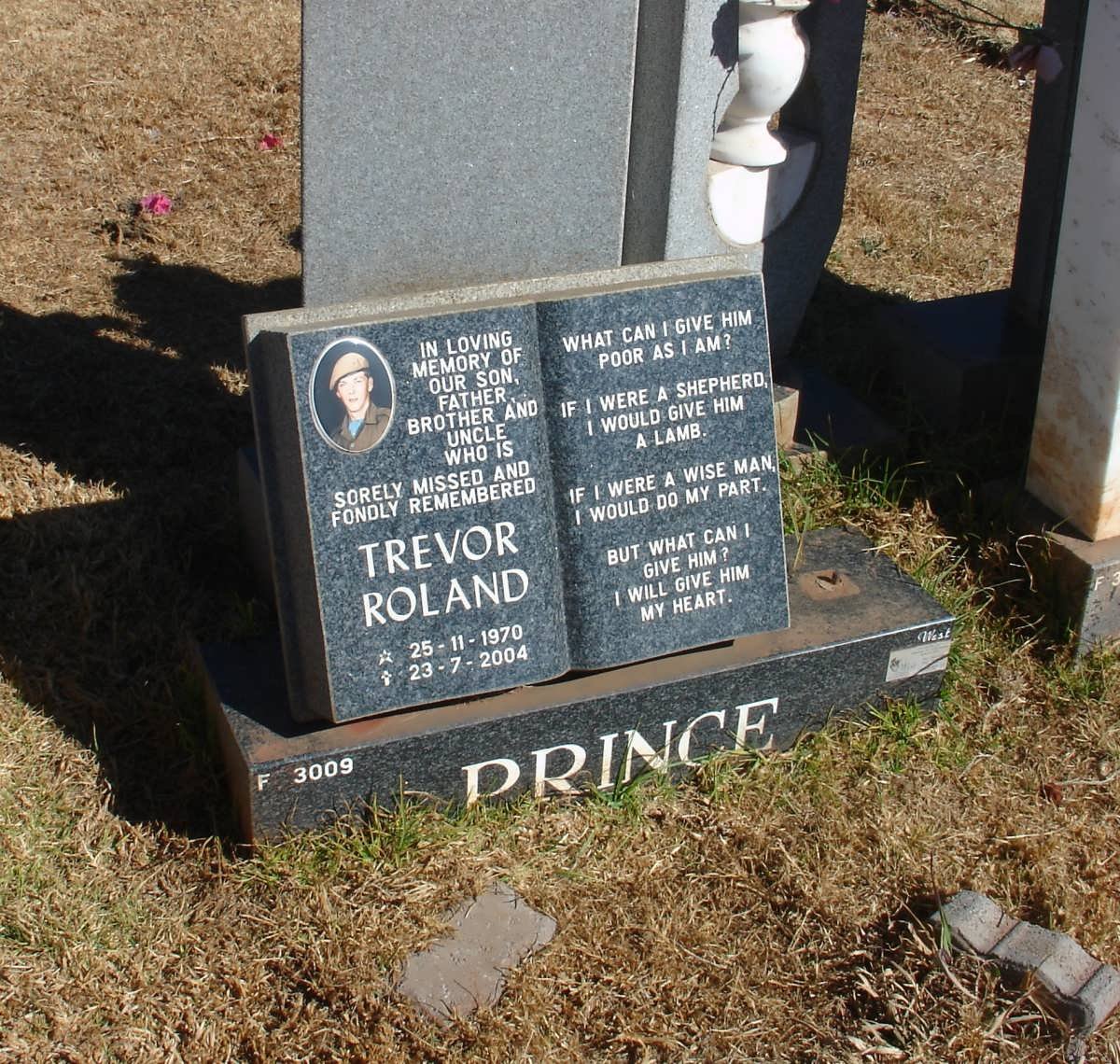 PRINCE Trevor Roland 1970-2004