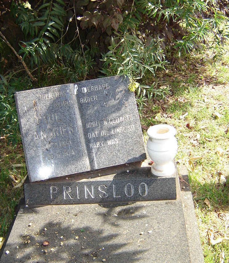 PRINSLOO Paul Andries