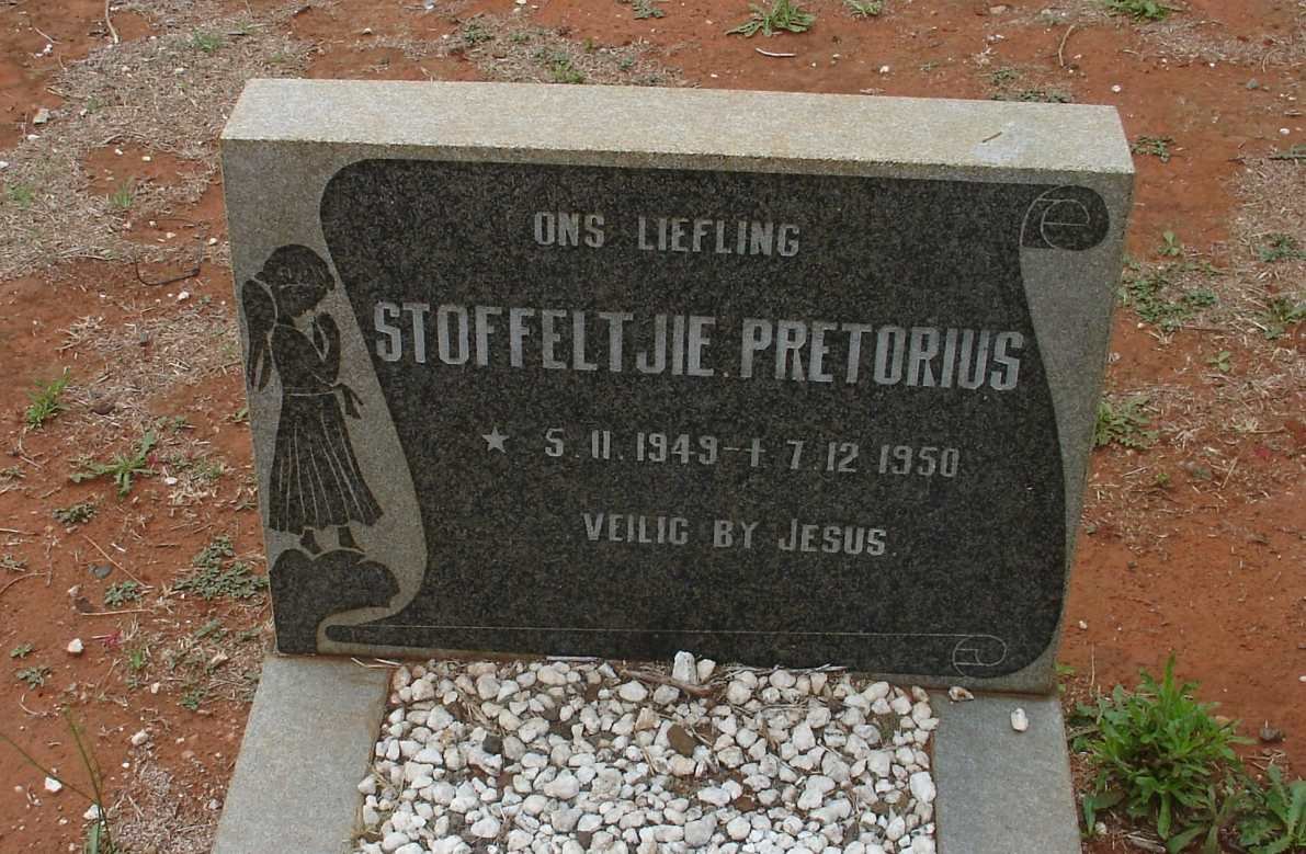 PRETORIUS Stoffeltjie 1949-1950