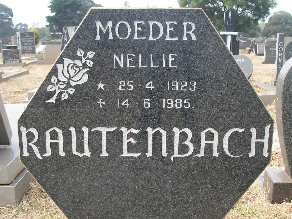 RAUTENBACH Nellie 1923-1985