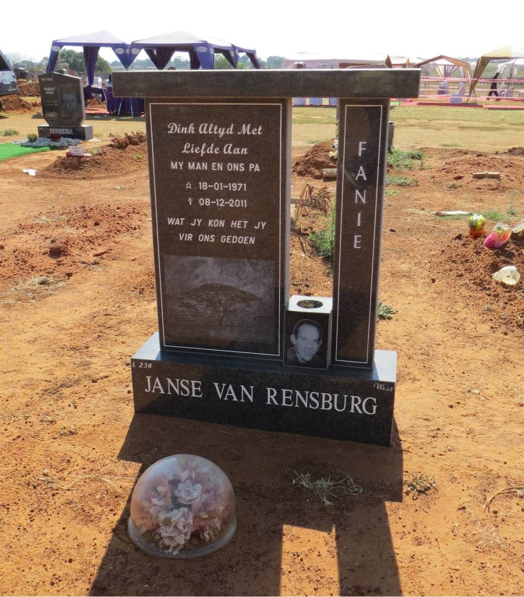 RENSBURG Fanie, Janse van 1971-2011