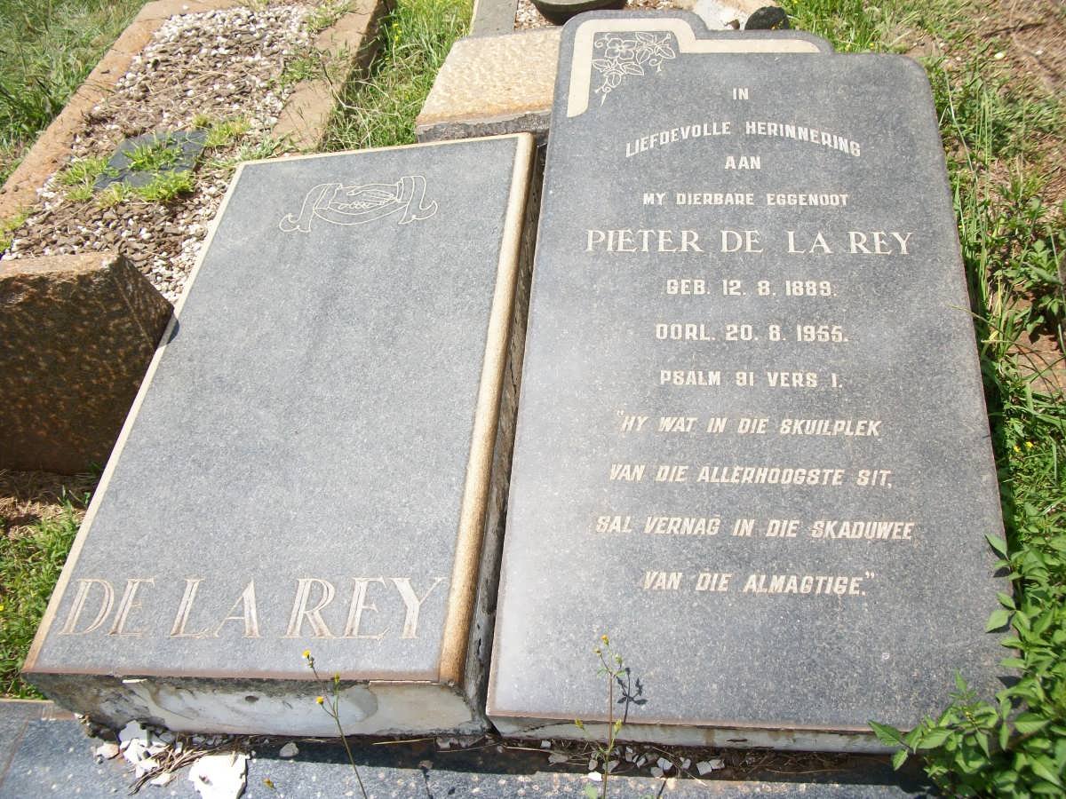 REY Pieter, de la 1889-1955