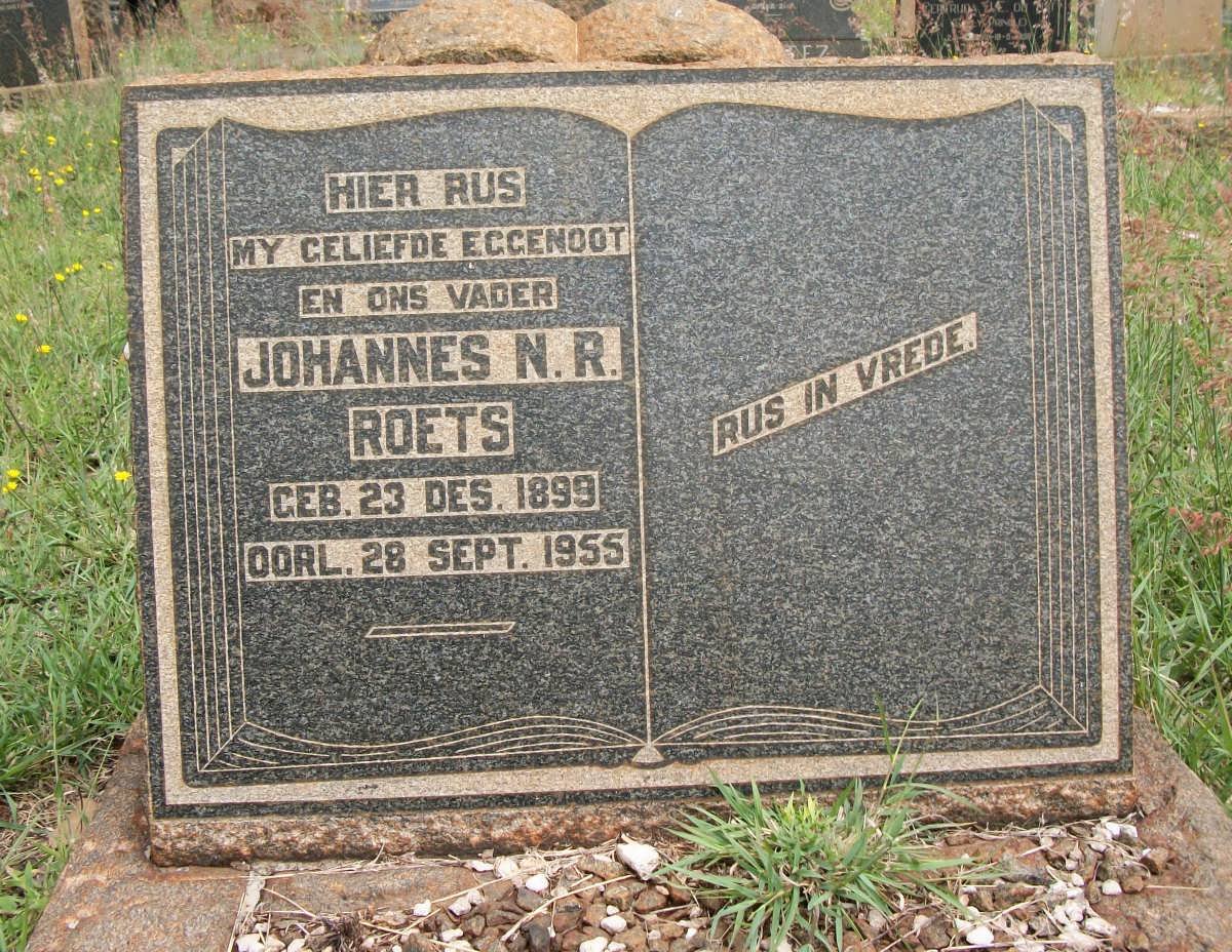 ROETS Johannes N.R. 1899-1955