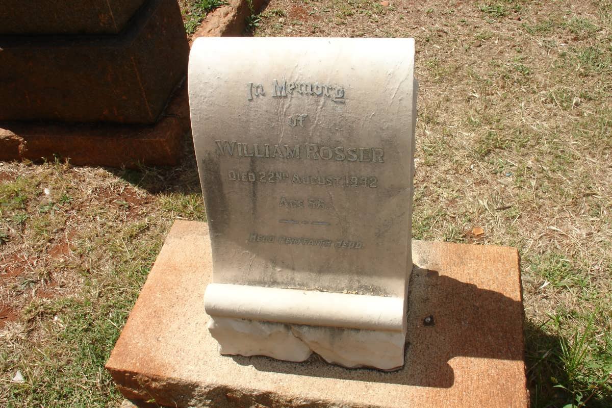 ROSSER William -1932