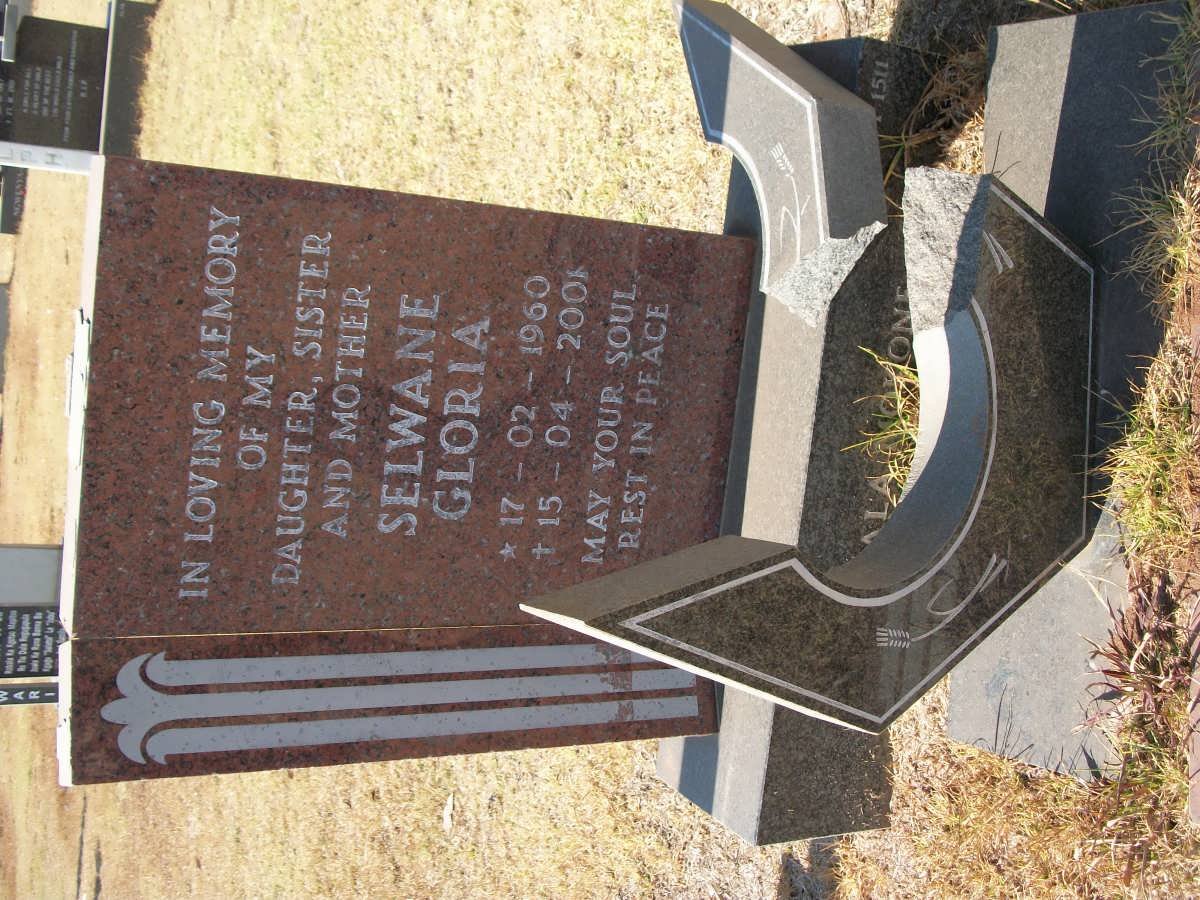 SALWANE  Gloria 1960-2001