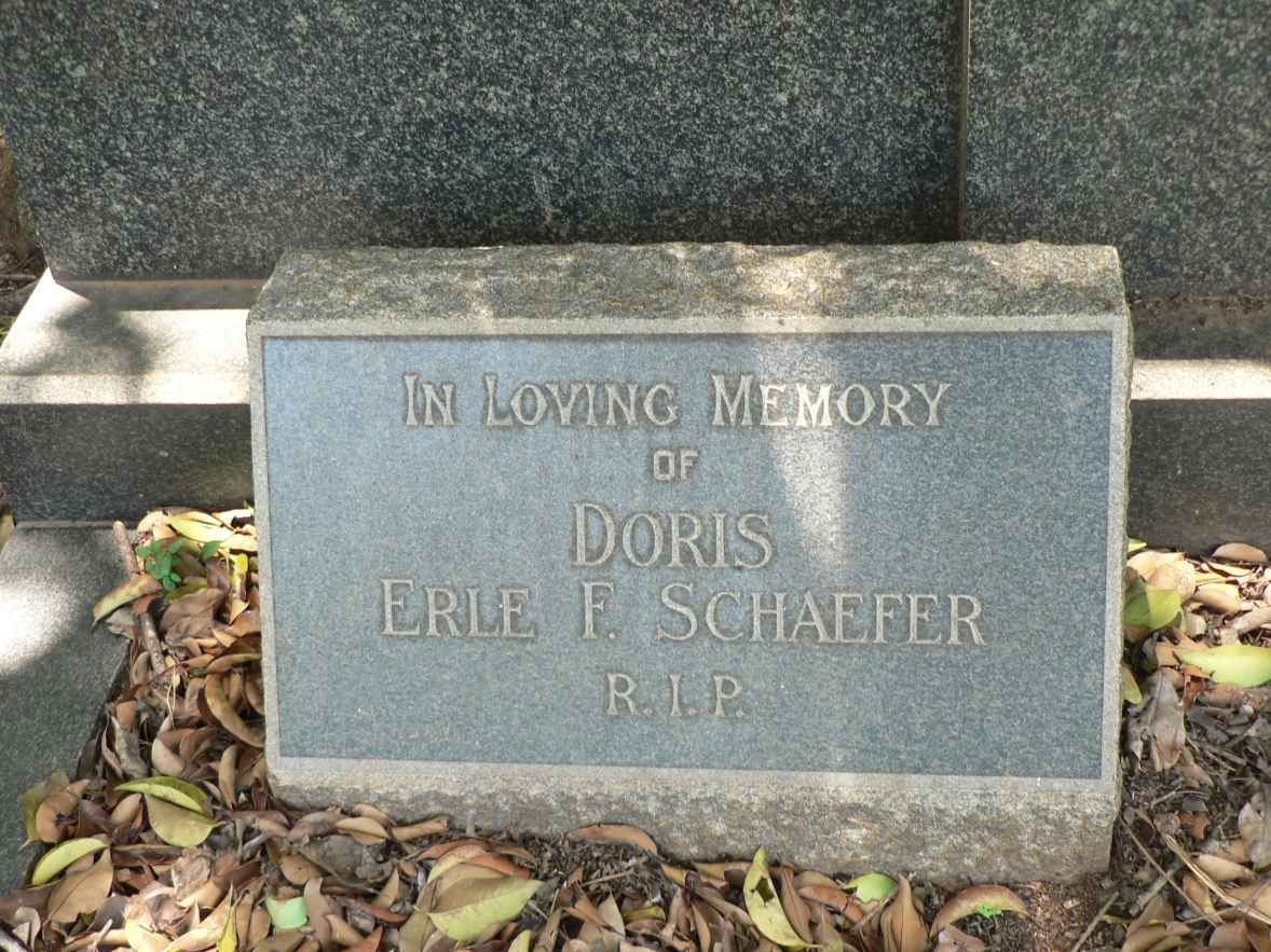 SCHAEFER Doris Erle F.