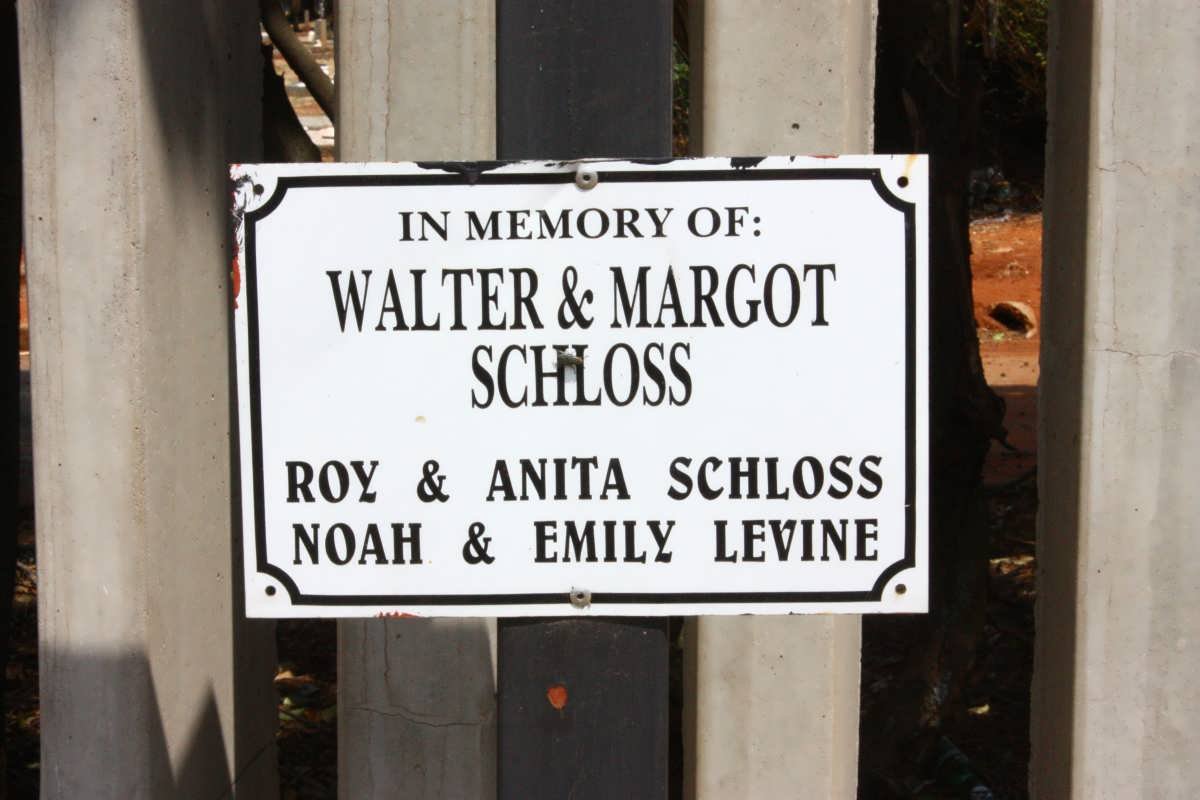 SCHLOSS Walter &amp; Margot