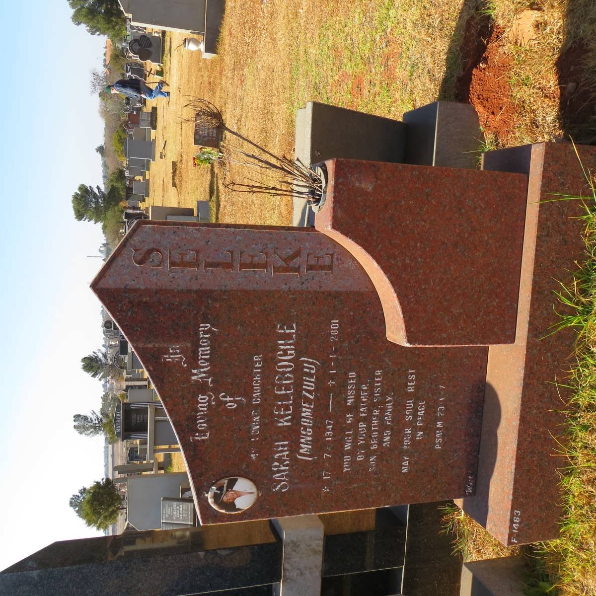 SELEKE Sarah Kelebogile 1947-2001