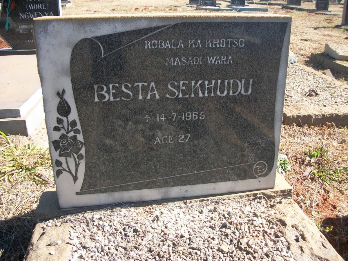SEKHUDU Besta 1965
