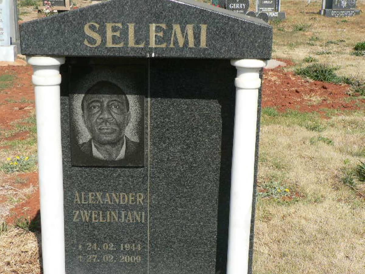 SELEMI Alexander Zwelinjani 1944-2009