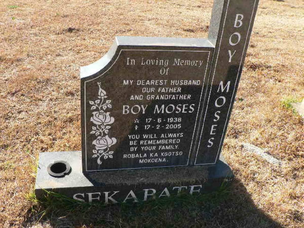SEKABATE Boy Moses 1938-2005