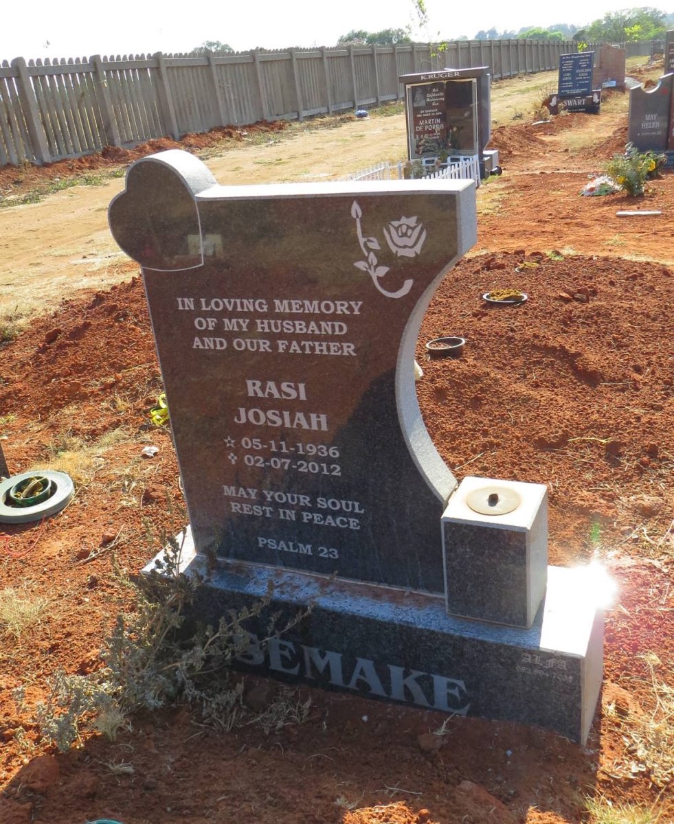 SEMAKE Rasi Josiah 1936-2012
