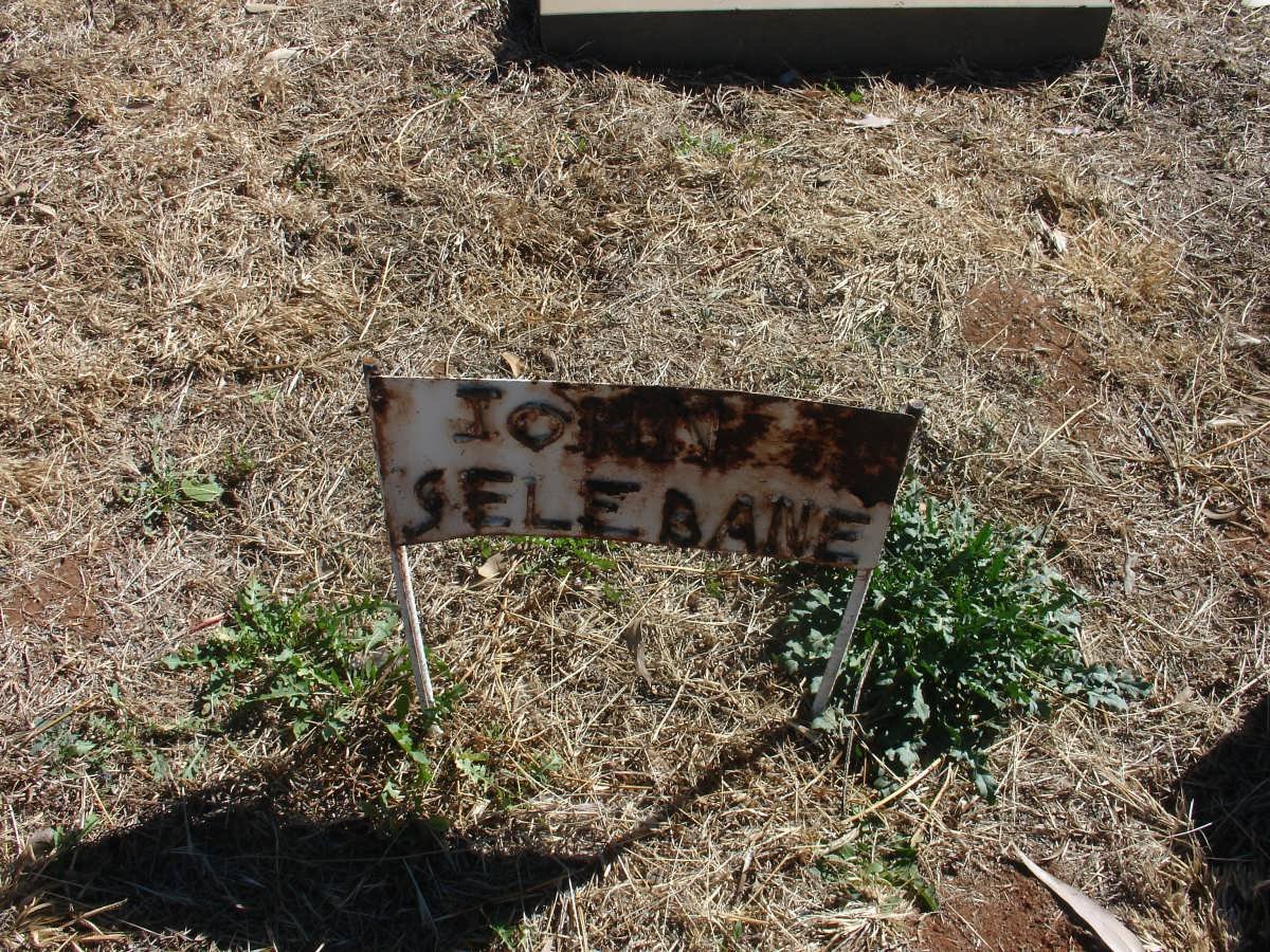 SELEBANE John