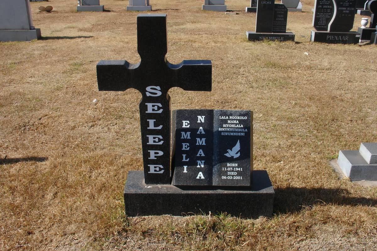 SELEPE Emili Namana 1941-2001