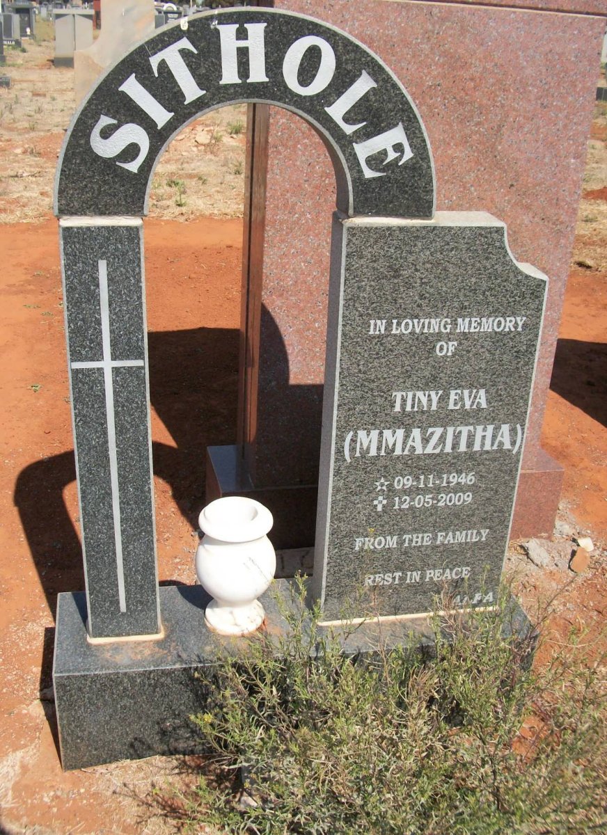 SITHOLE Tiny Eva 1946-2009