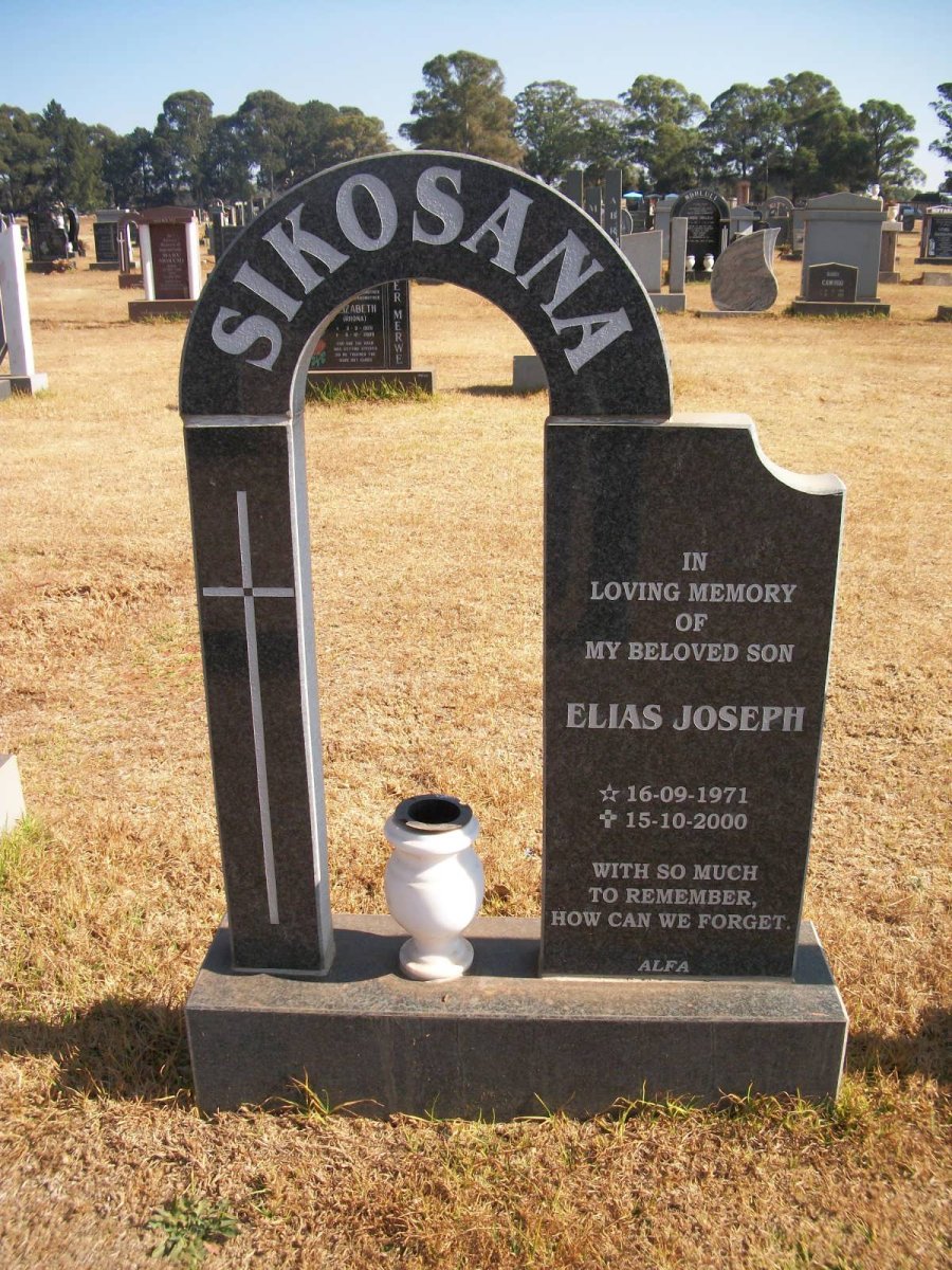 SIKOSANA Elias Joseph 1971-2000