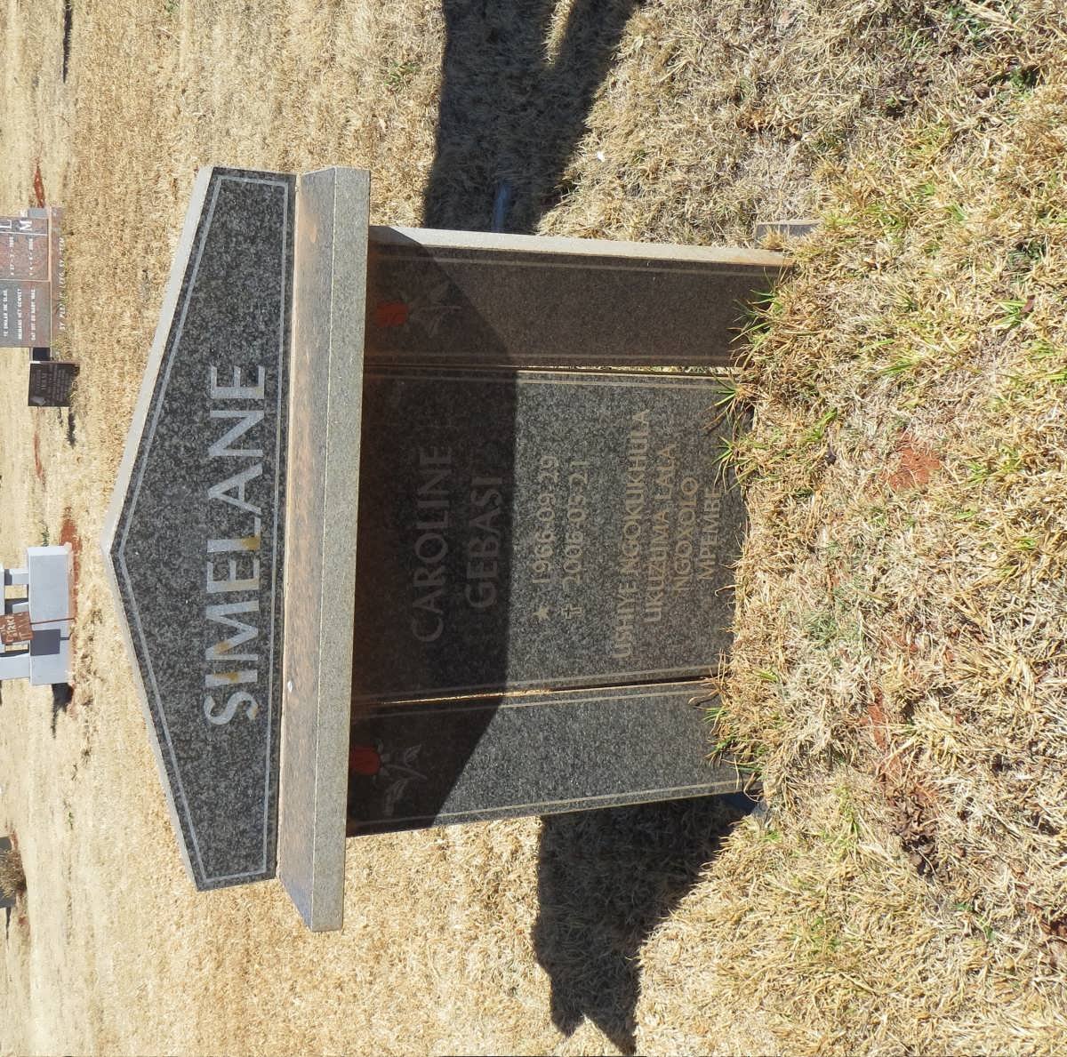 SIMELANE Caroline Gebasi 1966-2006