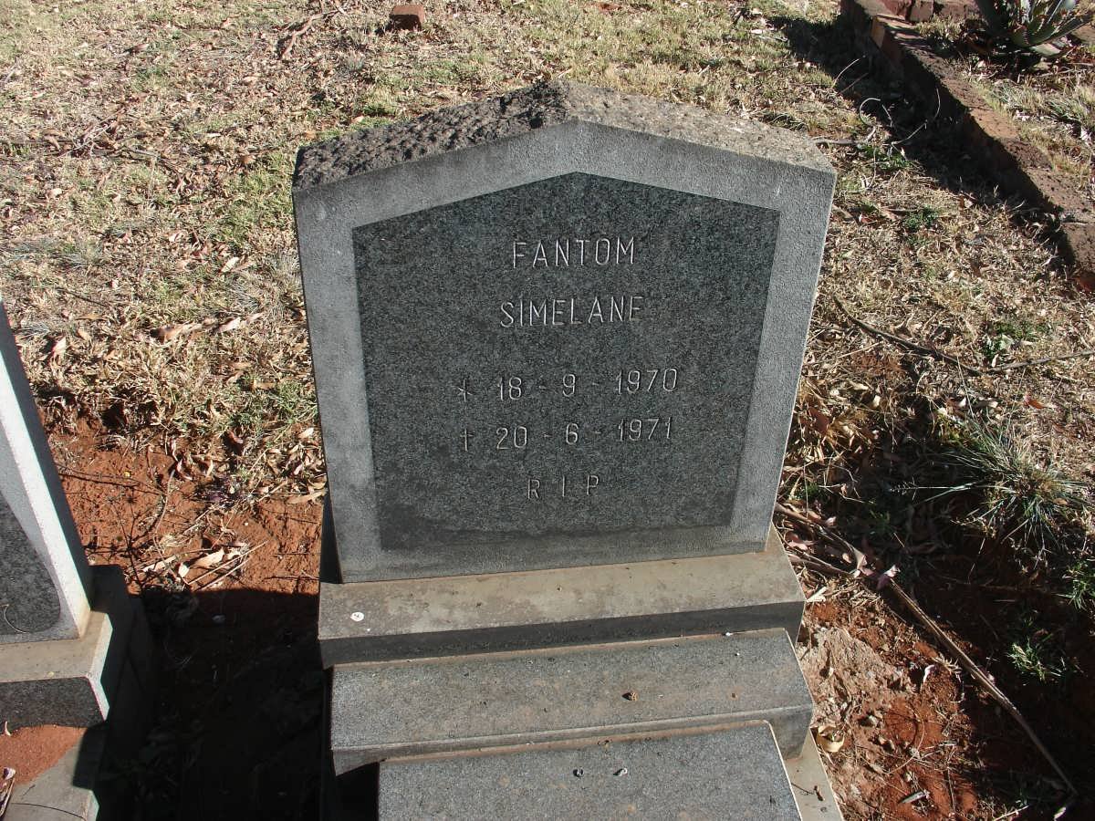 SIMELANE Fantom 1970-1971
