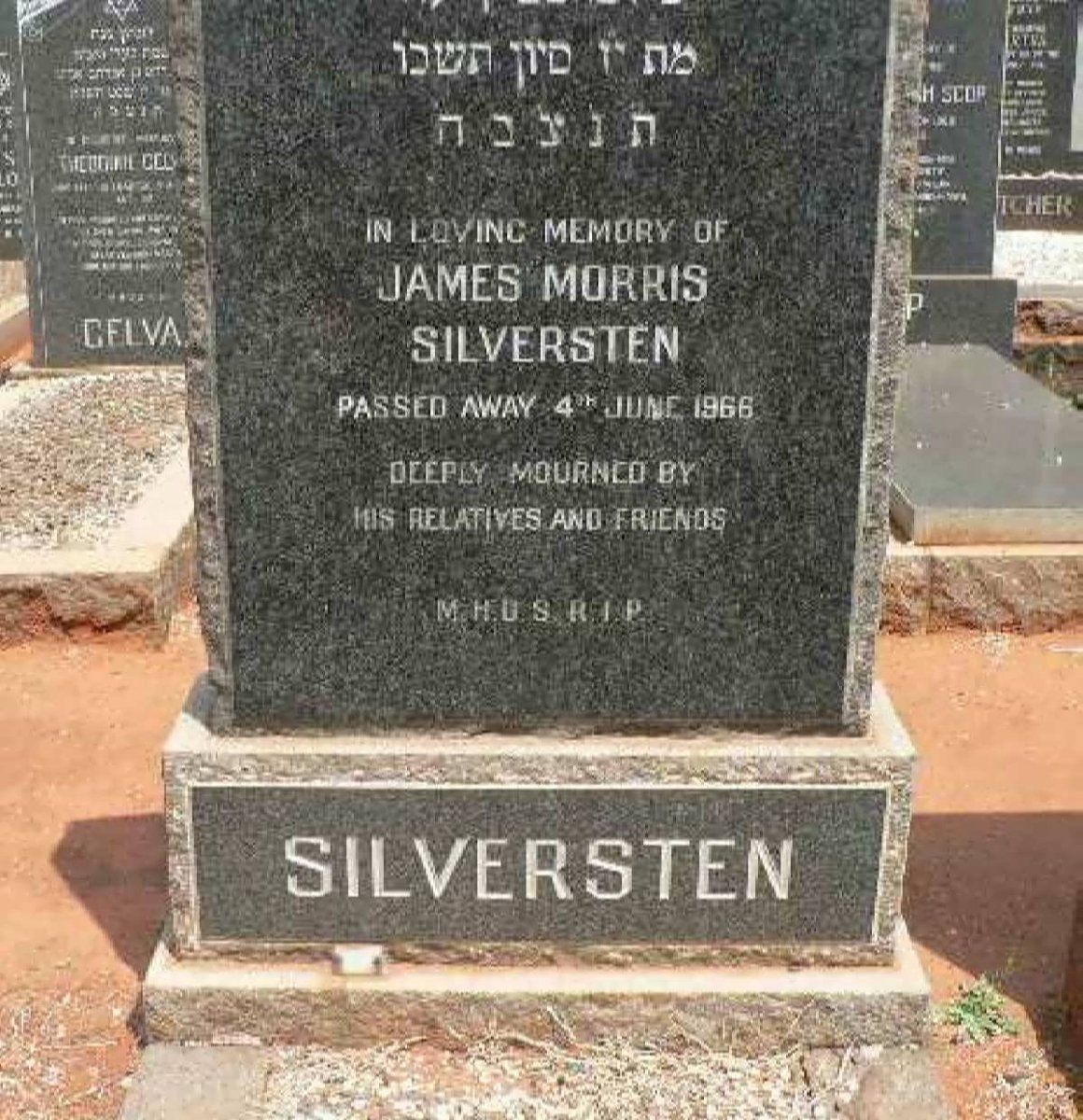 SILVERSTEN James Morris -1966