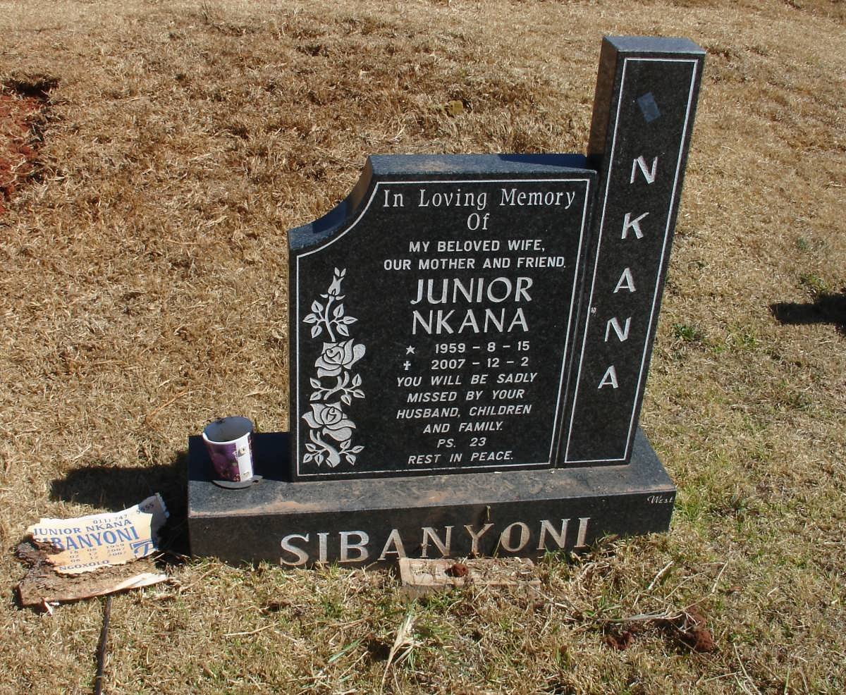 SIBANYONI Junior Nkana 1959-2007