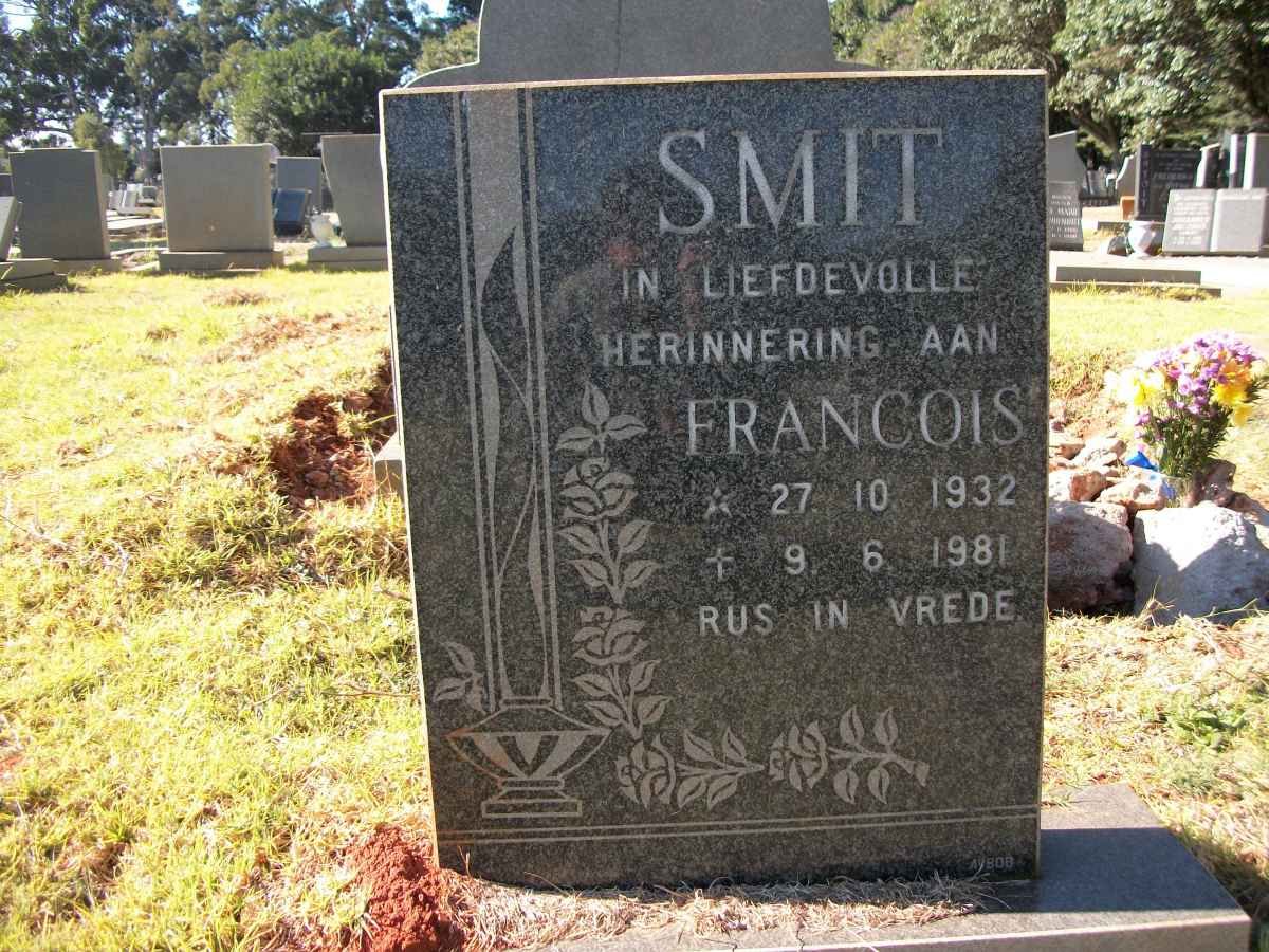 SMIT Francois 1932-1981