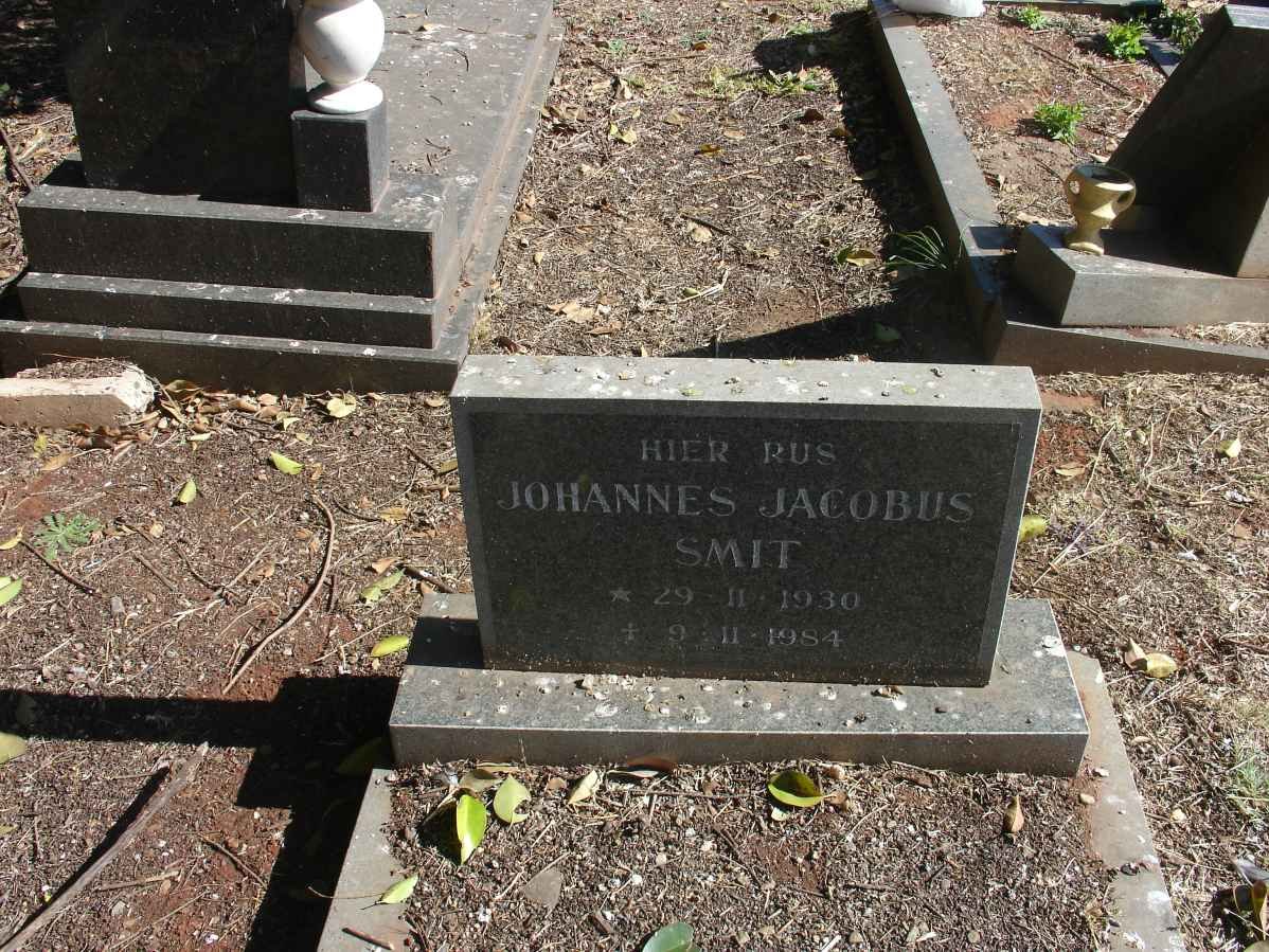 SMIT Johannes Jacobus 1930-1984