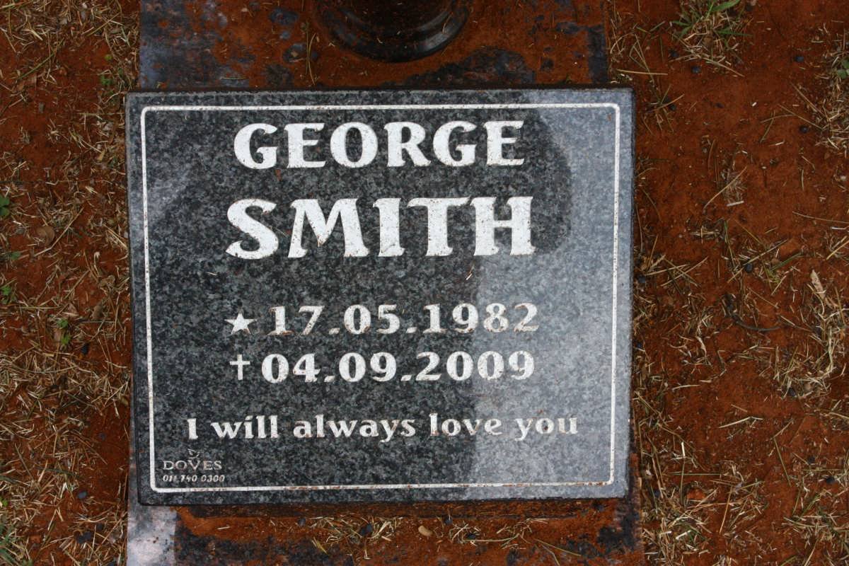 SMITH George 1982-2009