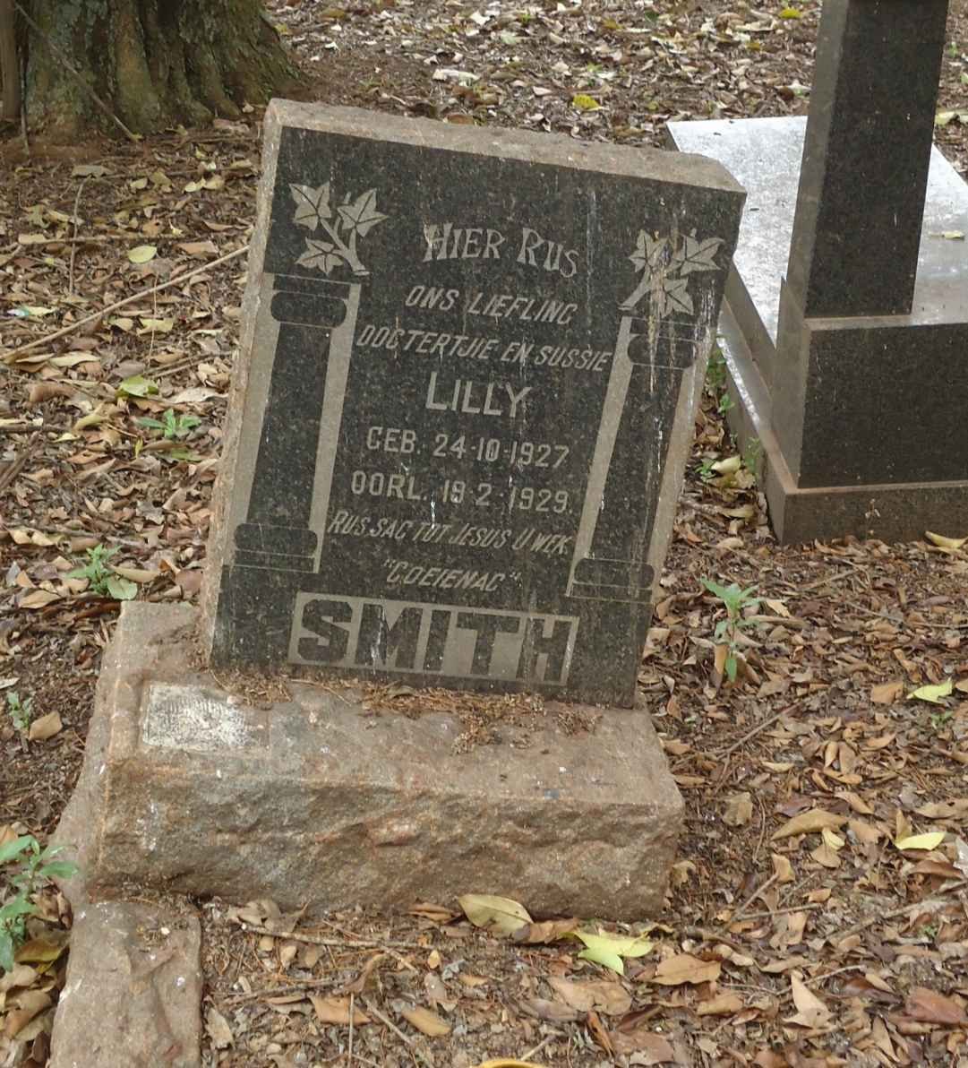 SMITH Lily 1927-1929