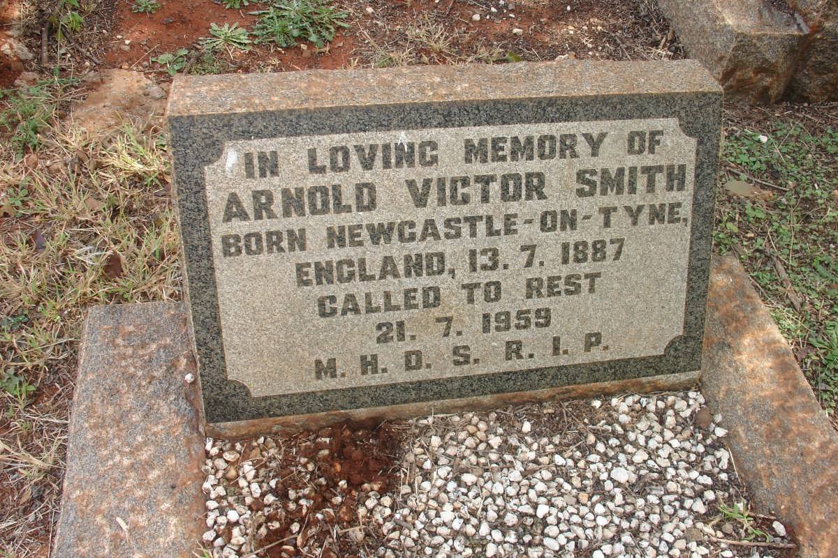 SMITH Arnold Victor -1887