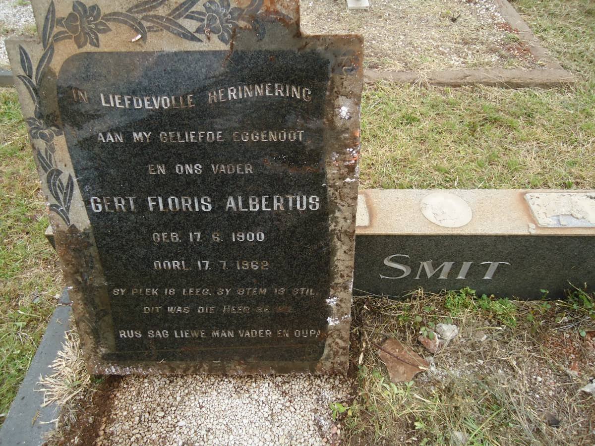 SMIT Gert Floris Albertus 1900-1962