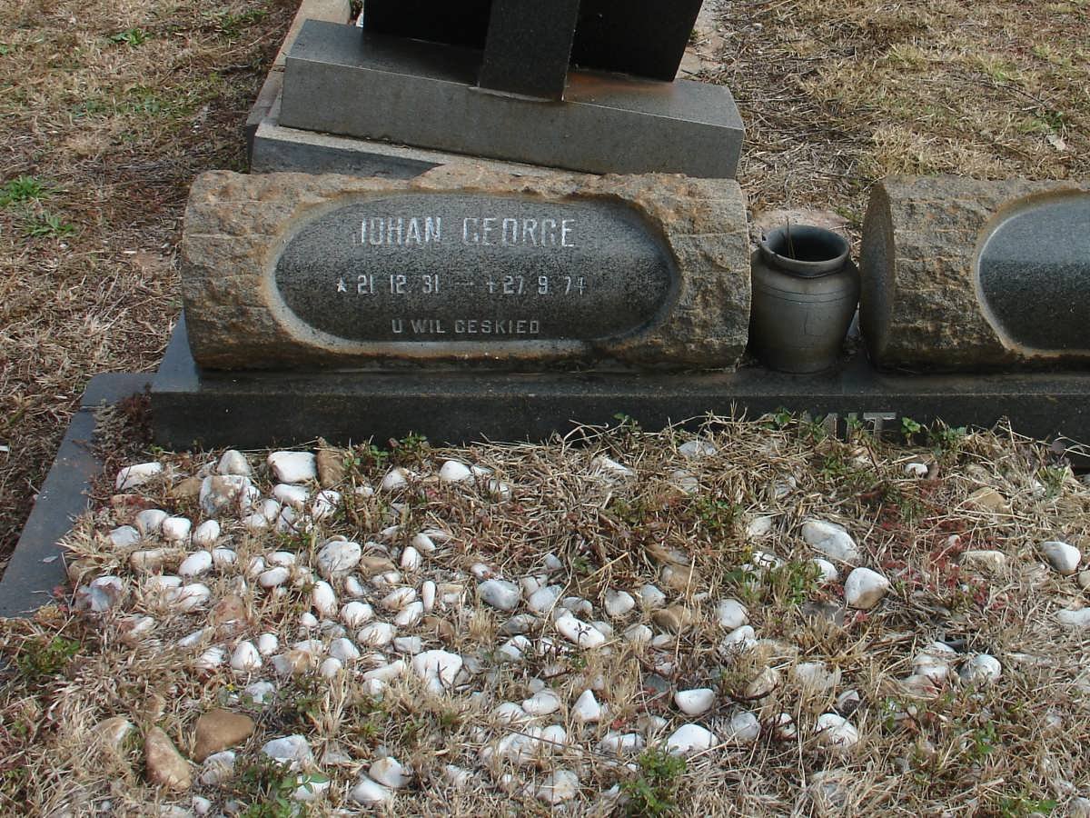 SMIT Johan George 1931-1974