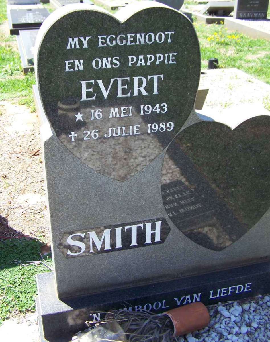 SMITH Evert 1943-1989