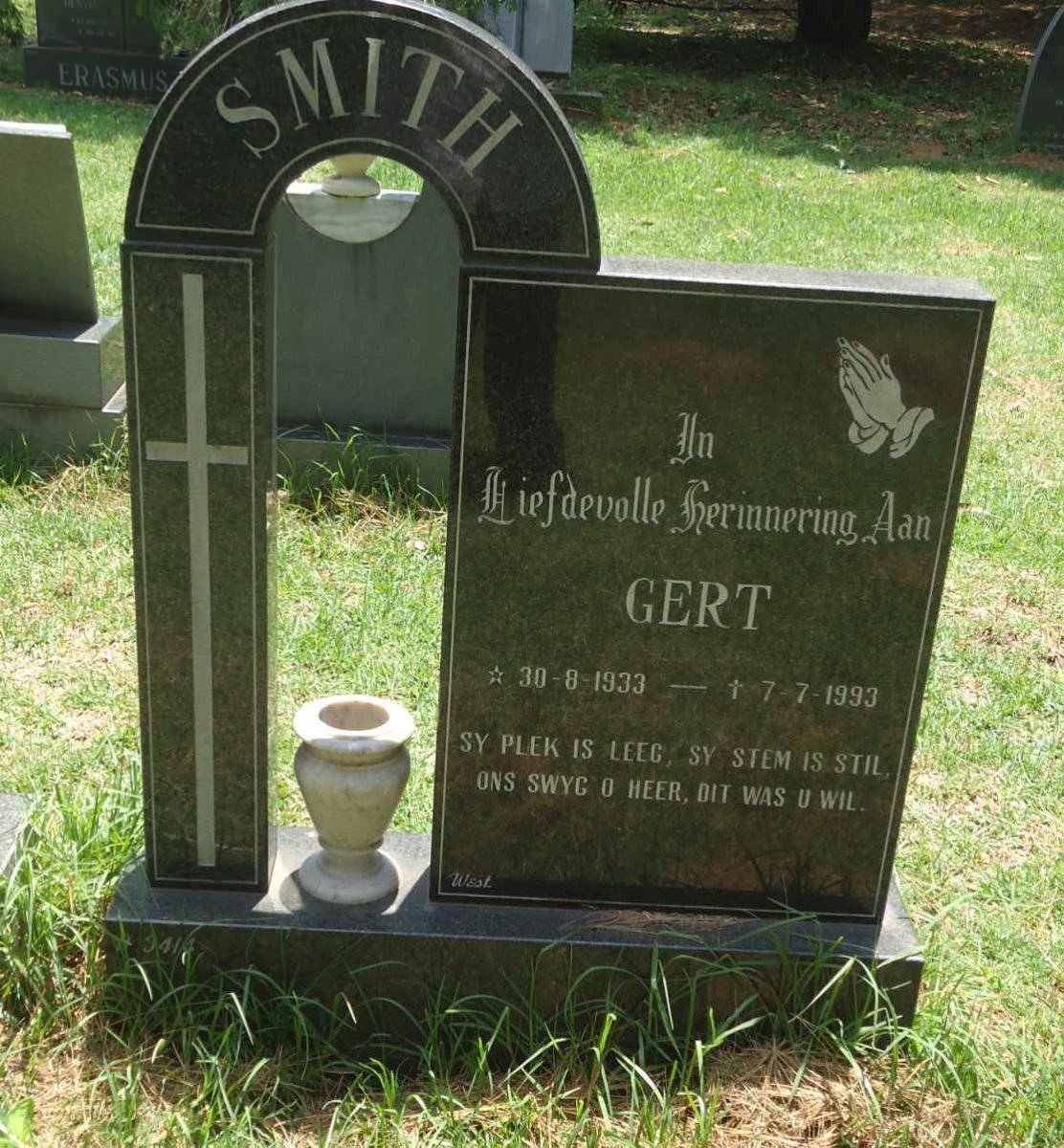 SMITH Gert 1933-1993