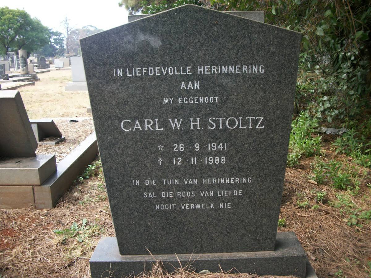 STOLTZ Carl W.H. 1941-1988