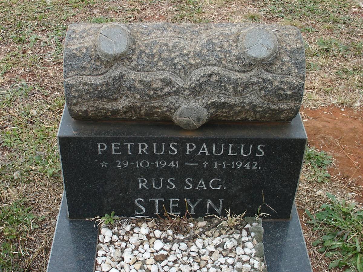 STEYN Petrus Paulus 1941-1942
