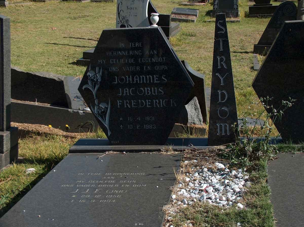 STRYDOM Johannes Jacobus Frederick 1931-1983