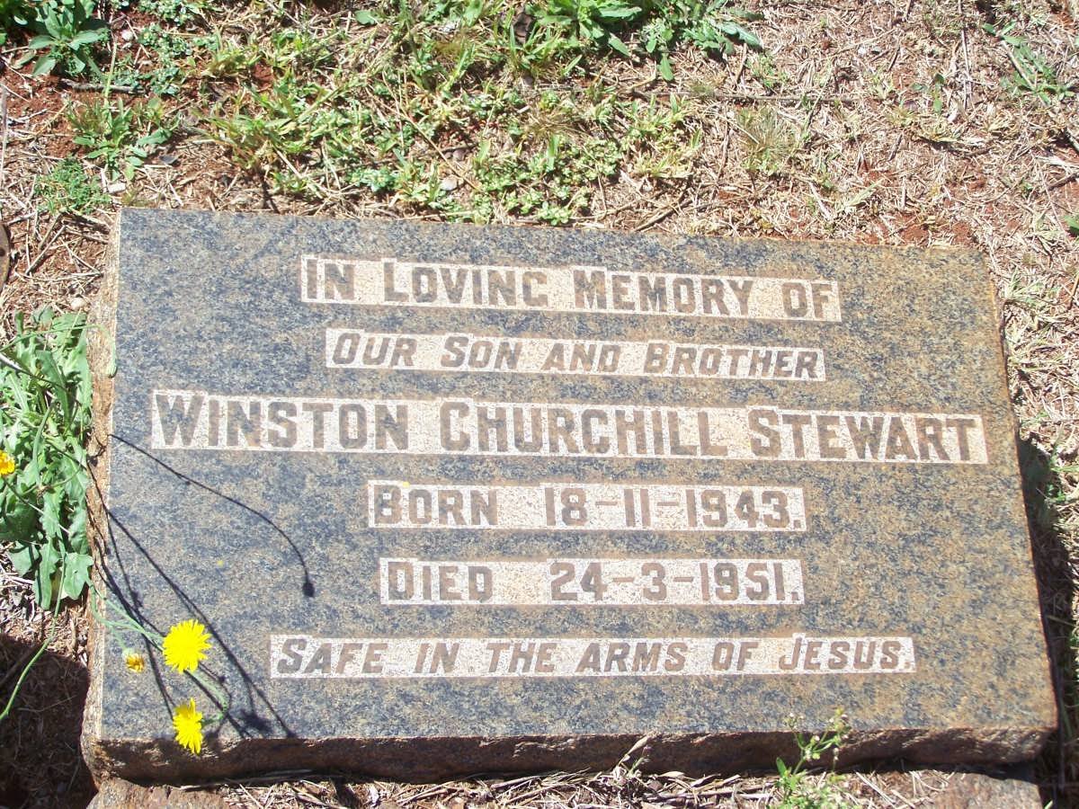 STEWARD Winston Churchill 1943-1951
