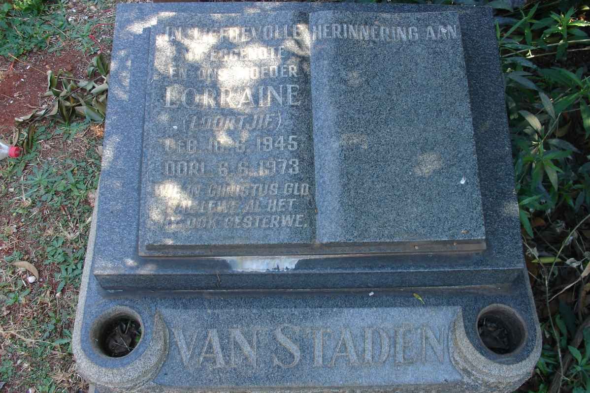 STADEN Lorraine, van 1945-1973