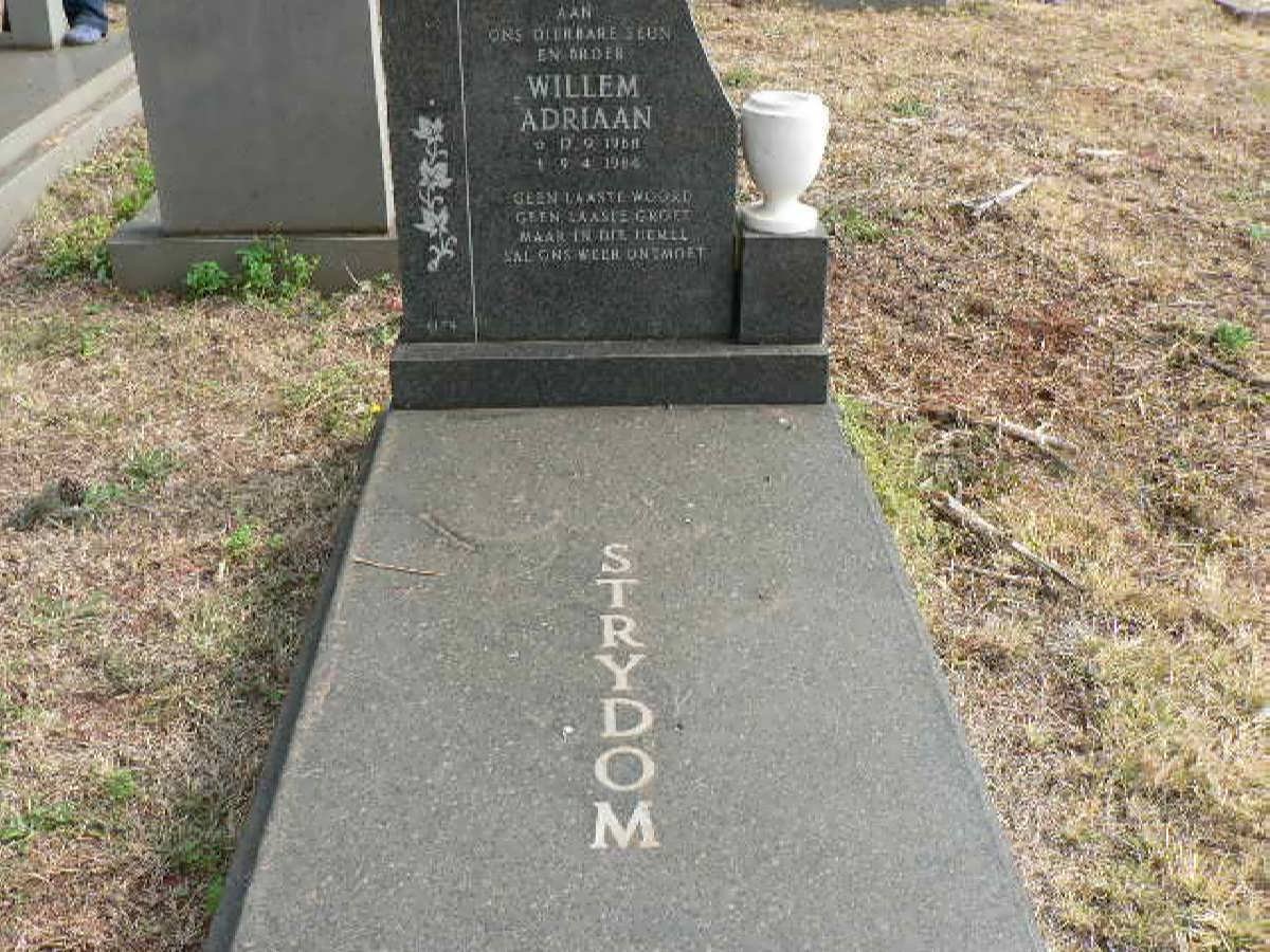 STRYDOM Willem Adriaan 1968-1984