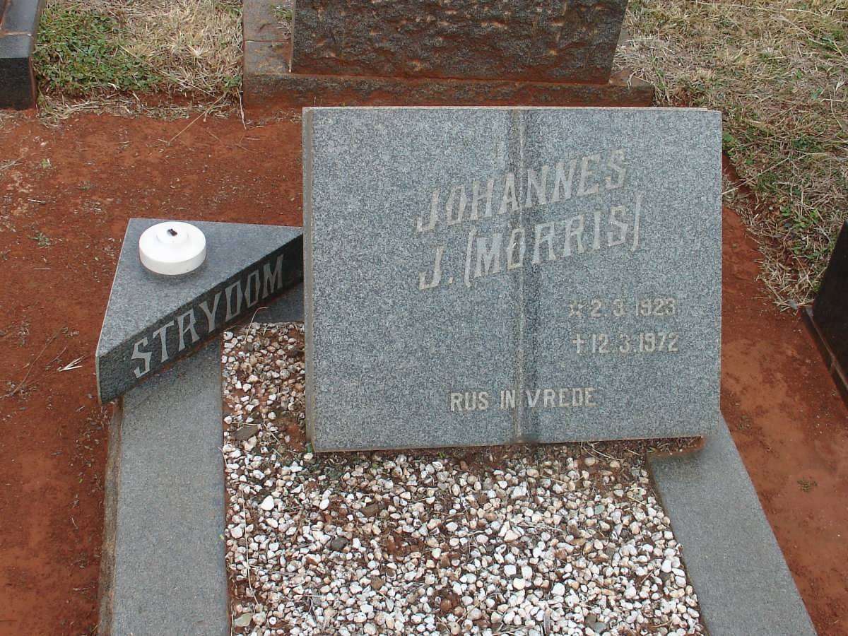 STRYDOM Johannes J. 1923-1972