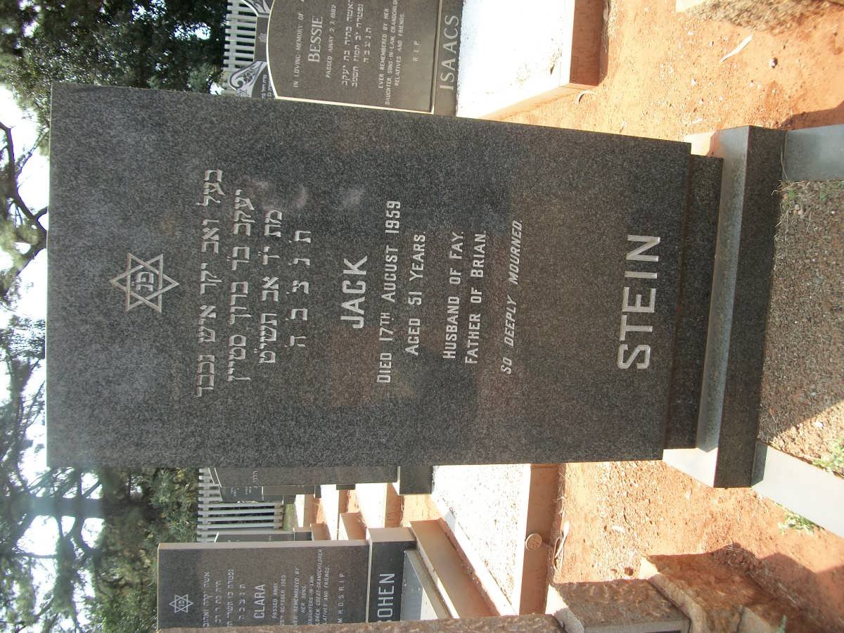 STEIN Jack -1959