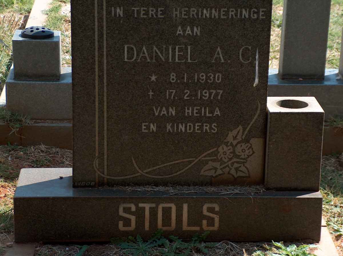 STOLS Daniel A.C. 1930-1977