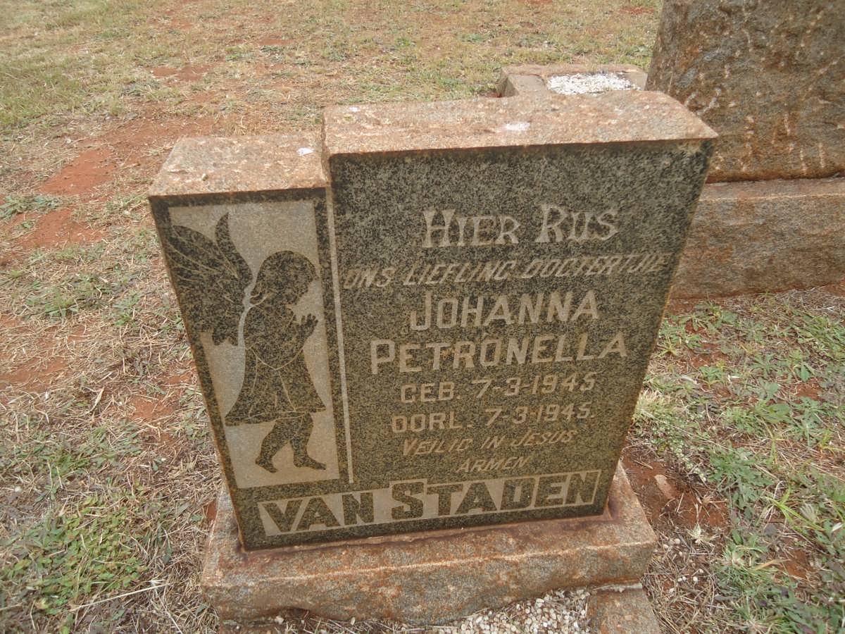 STADEN Johanna Petronella, van 1945-1945