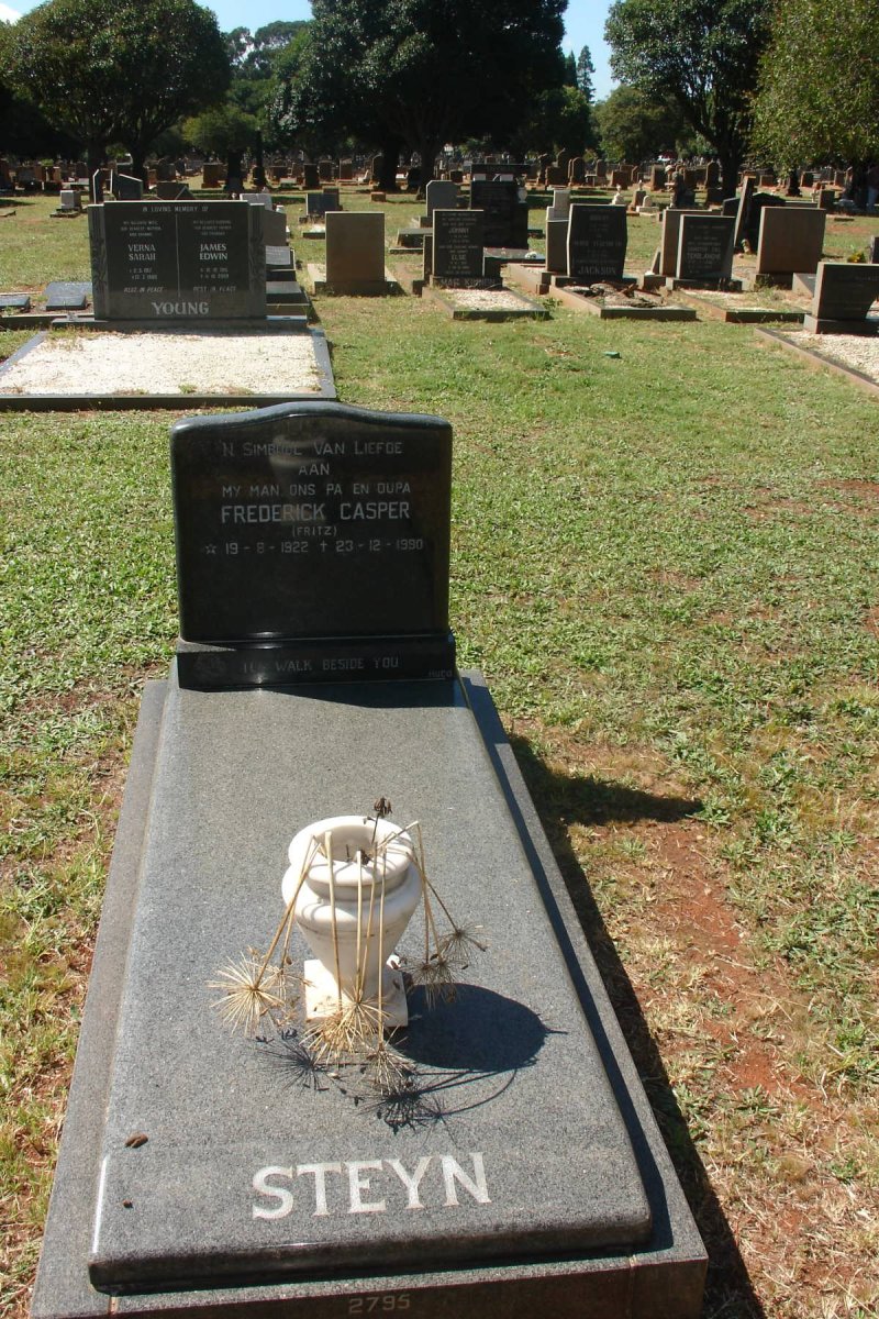 STEYN Frederick Casper 1922-1990