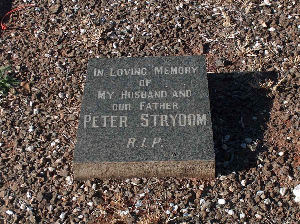 STRYDOM Johannes Petrus 1900-1959 :: STRYDOM Peter