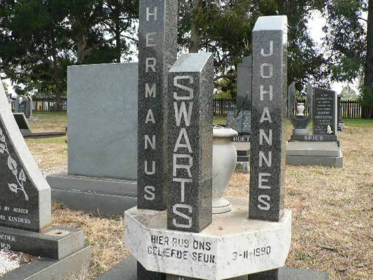 SWARTS Hermanus Johannes -1990