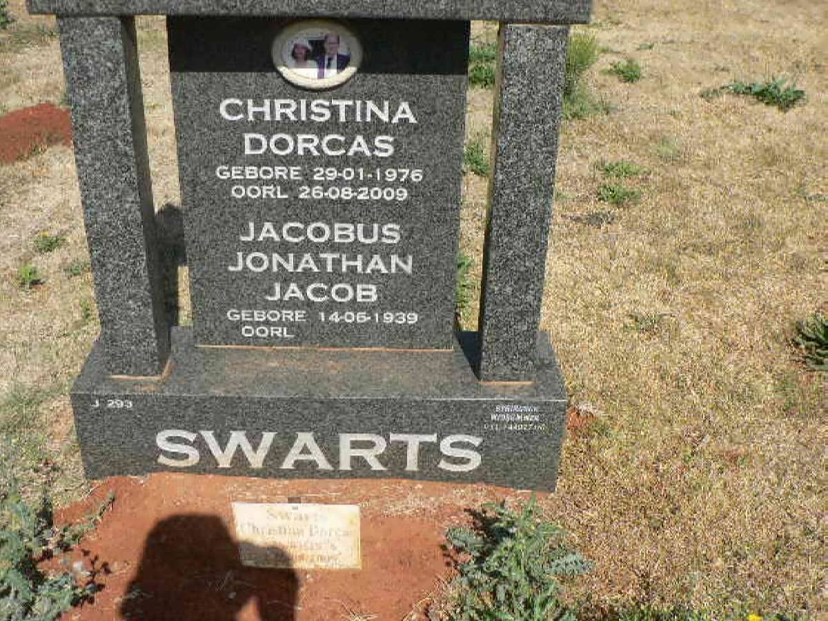 SWARTS Jacobus Jonathan Jacob 1939- &amp; Christina Dorcas 1976-2009